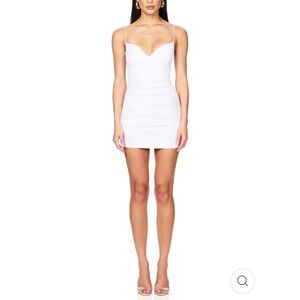 Nookie White Strappy Mini Dress